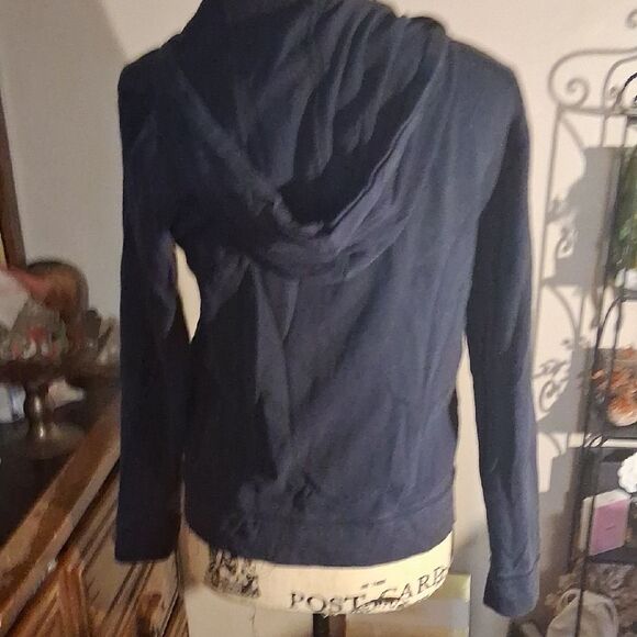 NY&CO SPORT Navy Blue Zip-Up Hoodie Size Small - Picture 5 of 10